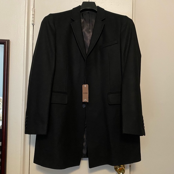 Ben Sherman Melton Wool Blend Coat - Picture 6 of 10